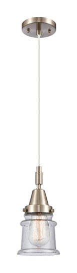 Caden One Light Mini Pendant in Brushed Satin Nickel (405|4471PSNG184S)