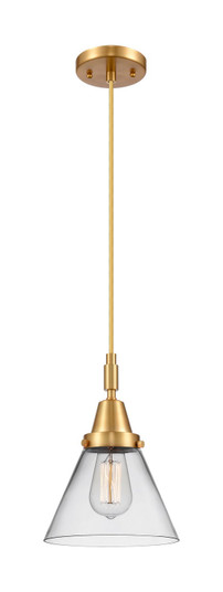 Caden One Light Mini Pendant in Satin Gold (405|4471PSGG42)