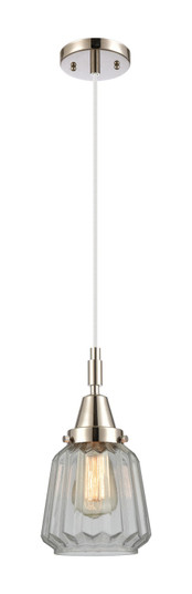 Caden One Light Mini Pendant in Polished Nickel (405|4471PPNG142)