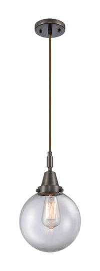 Caden One Light Mini Pendant in Oil Rubbed Bronze (405|4471POBG2028)