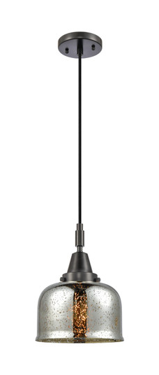 Caden One Light Mini Pendant in Matte Black (405|4471PBKG78)