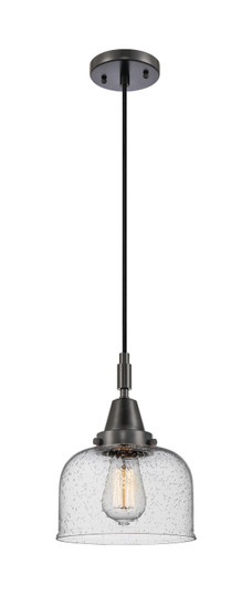 Caden One Light Pendant in Matte Black (405|4471PBKG74)