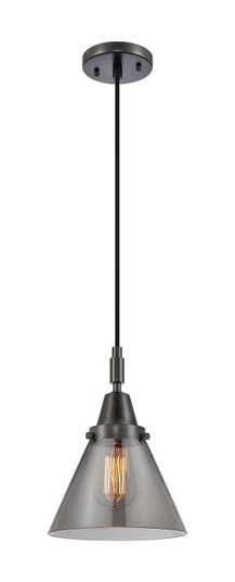 Caden One Light Pendant in Matte Black (405|4471PBKG43)