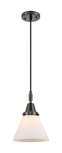 Caden One Light Mini Pendant in Matte Black (405|4471PBKG41)
