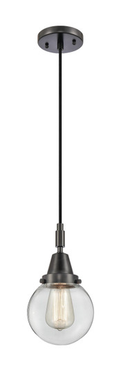 Caden One Light Mini Pendant in Matte Black (405|4471PBKG2026)