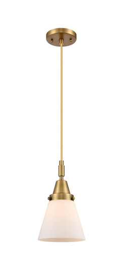Caden One Light Mini Pendant in Brushed Brass (405|4471PBBG61)