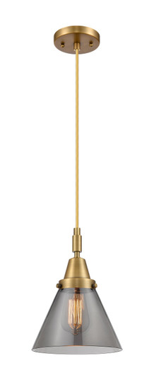 Caden One Light Mini Pendant in Brushed Brass (405|4471PBBG43)
