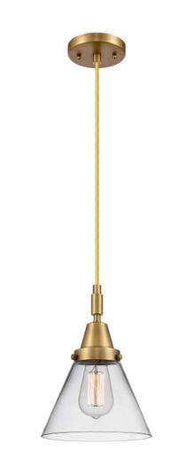 Caden One Light Mini Pendant in Brushed Brass (405|4471PBBG42)
