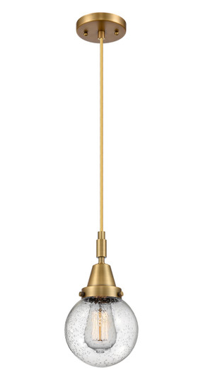 Caden One Light Mini Pendant in Brushed Brass (405|4471PBBG2046)