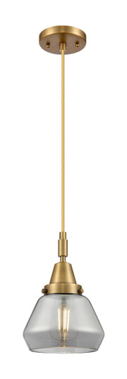 Caden One Light Mini Pendant in Brushed Brass (405|4471PBBG173)