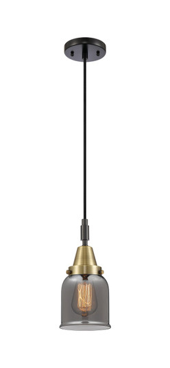 Caden One Light Mini Pendant in Black Antique Brass (405|4471PBABG53)