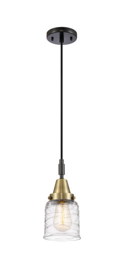 Caden One Light Pendant in Black Antique Brass (405|4471PBABG513)