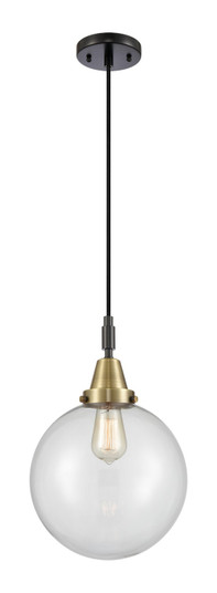 Caden One Light Pendant in Black Antique Brass (405|4471PBABG20210)