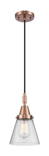 Caden One Light Mini Pendant in Antique Copper (405|4471PACG64)