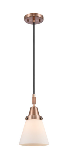Caden One Light Mini Pendant in Antique Copper (405|4471PACG61)