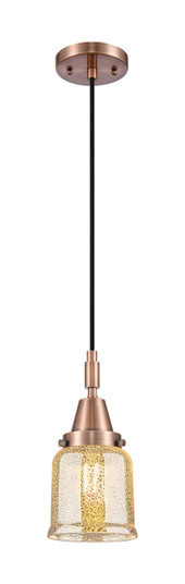 Caden One Light Mini Pendant in Antique Copper (405|4471PACG58)