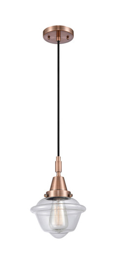 Caden One Light Mini Pendant in Antique Copper (405|4471PACG532)