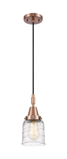 Caden One Light Mini Pendant in Antique Copper (405|4471PACG513)