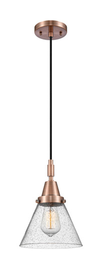 Caden One Light Mini Pendant in Antique Copper (405|4471PACG44)