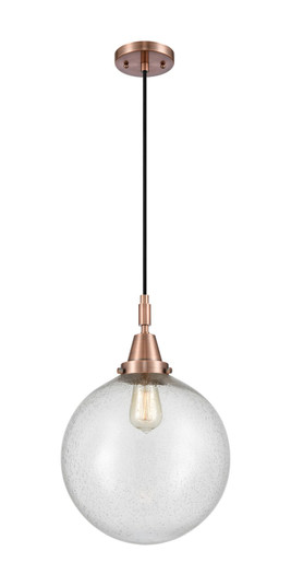 Caden One Light Mini Pendant in Antique Copper (405|4471PACG20412)