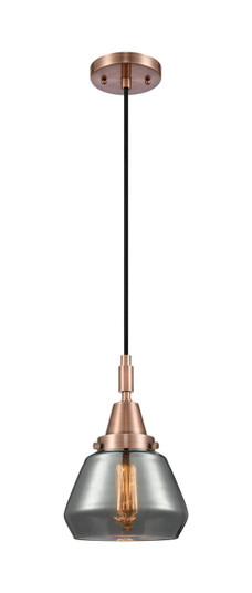 Caden One Light Mini Pendant in Antique Copper (405|4471PACG173)