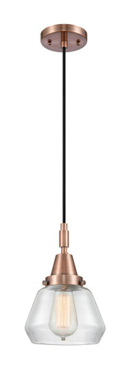 Caden One Light Mini Pendant in Antique Copper (405|4471PACG172)