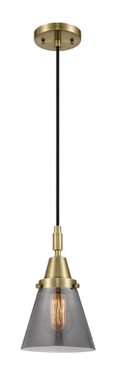 Caden One Light Mini Pendant in Antique Brass (405|4471PABG63)