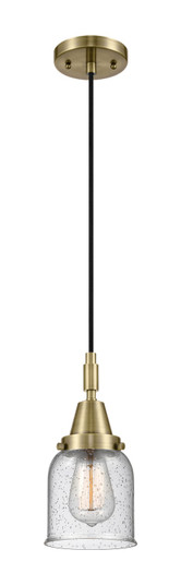 Caden One Light Mini Pendant in Antique Brass (405|4471PABG54)