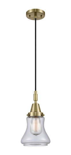 Caden One Light Mini Pendant in Antique Brass (405|4471PABG192)