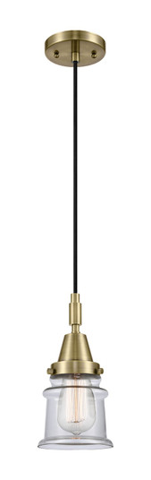 Caden One Light Pendant in Antique Brass (405|4471PABG182S)