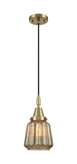 Caden One Light Pendant in Antique Brass (405|4471PABG146)