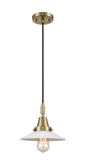 Caden LED Pendant in Antique Brass (405|4471PABG1)