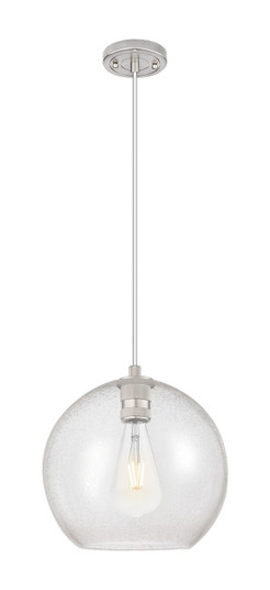 Downtown Urban One Light Pendant in Satin Nickel (405|4341PSNG12412)