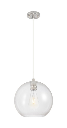 Downtown Urban One Light Pendant in Satin Nickel (405|4341PSNG12212)