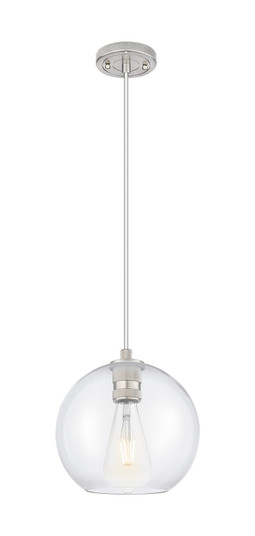Downtown Urban One Light Pendant in Satin Nickel (405|4341PSNG12210)
