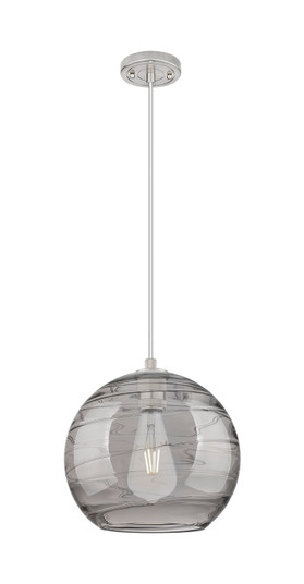 Downtown Urban One Light Pendant in Satin Nickel (405|4341PSNG121312SM)