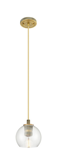 Downtown Urban One Light Pendant in Brushed Brass (405|4341PBBG1226)