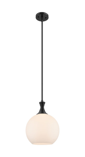 Ballston One Light Mini Pendant in Matte Black (405|4151SBKG12110)