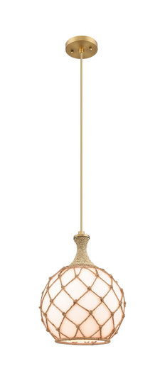 Ballston One Light Mini Pendant in Brushed Brass (405|4151PRBBG12110RB)