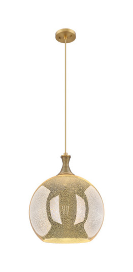 Ballston One Light Pendant in Brushed Brass (405|4151PBBG12814)
