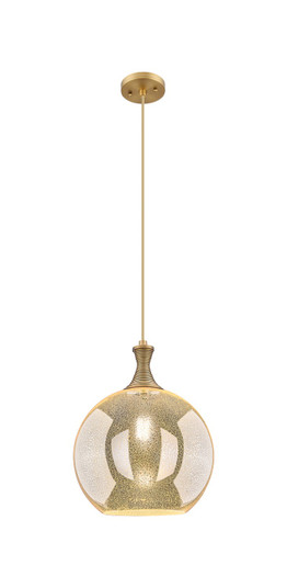 Ballston One Light Mini Pendant in Brushed Brass (405|4151PBBG12812)