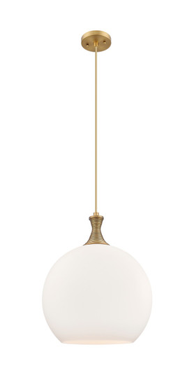 Ballston One Light Pendant in Brushed Brass (405|4151PBBG12114)