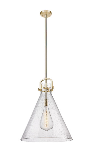 Downtown Urban One Light Pendant in Champagne Bronze (405|4101SLCBG41118SDY)