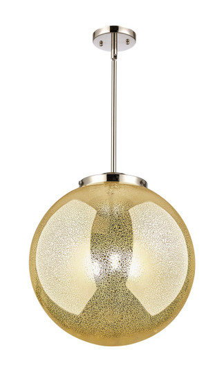 Essex Three Light Pendant in Polished Nickel (405|2213SPNG20816)