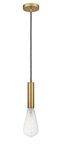 Auralume One Light Mini Pendant in Brushed Brass (405|1981PBB)