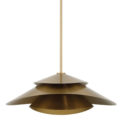 Hiro One Light Pendant in Alturas Gold (47|48154)