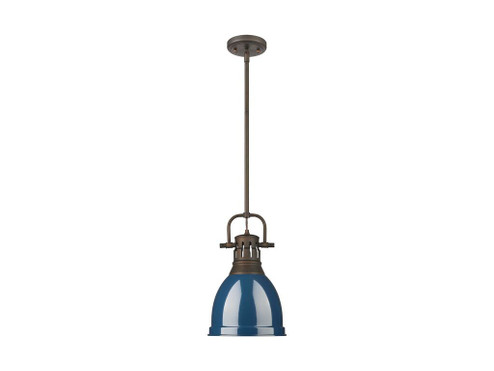Duncan One Light Pendant in Rubbed Bronze (62|3604SRBZNVY)