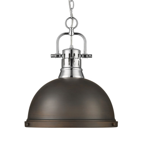 Duncan One Light Pendant in Chrome (62|3602LCHRBZ)