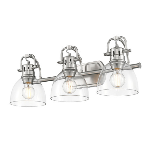 Duncan BCB Three Light Vanity in Pewter (62|3602BA3PWCLR)