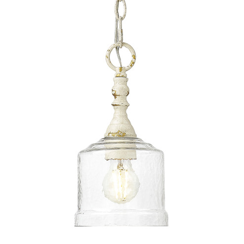 Keating One Light Mini Pendant in Antique Ivory (62|0806M1LAIHWG)